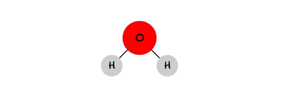 A water molecule