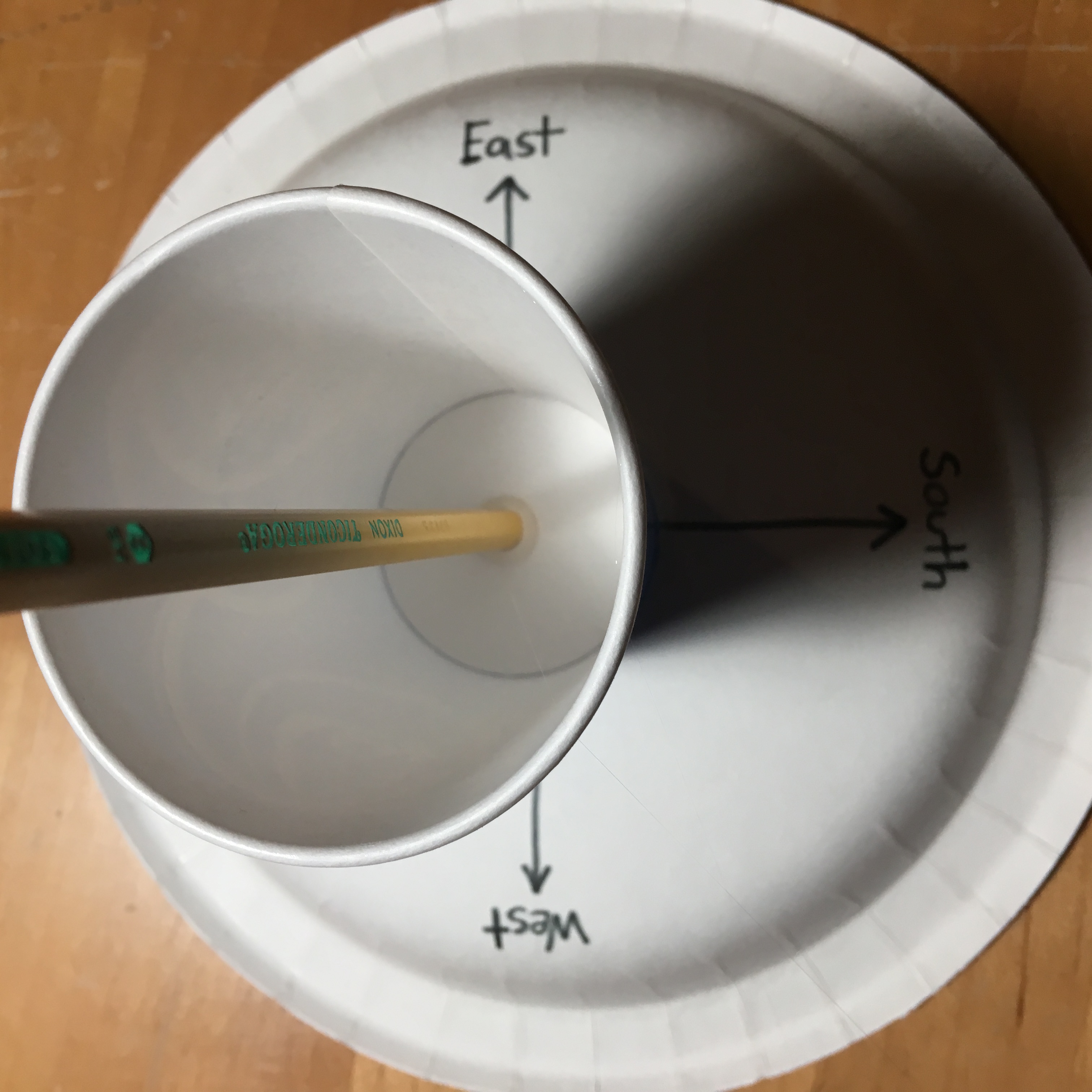 Adding the pencil