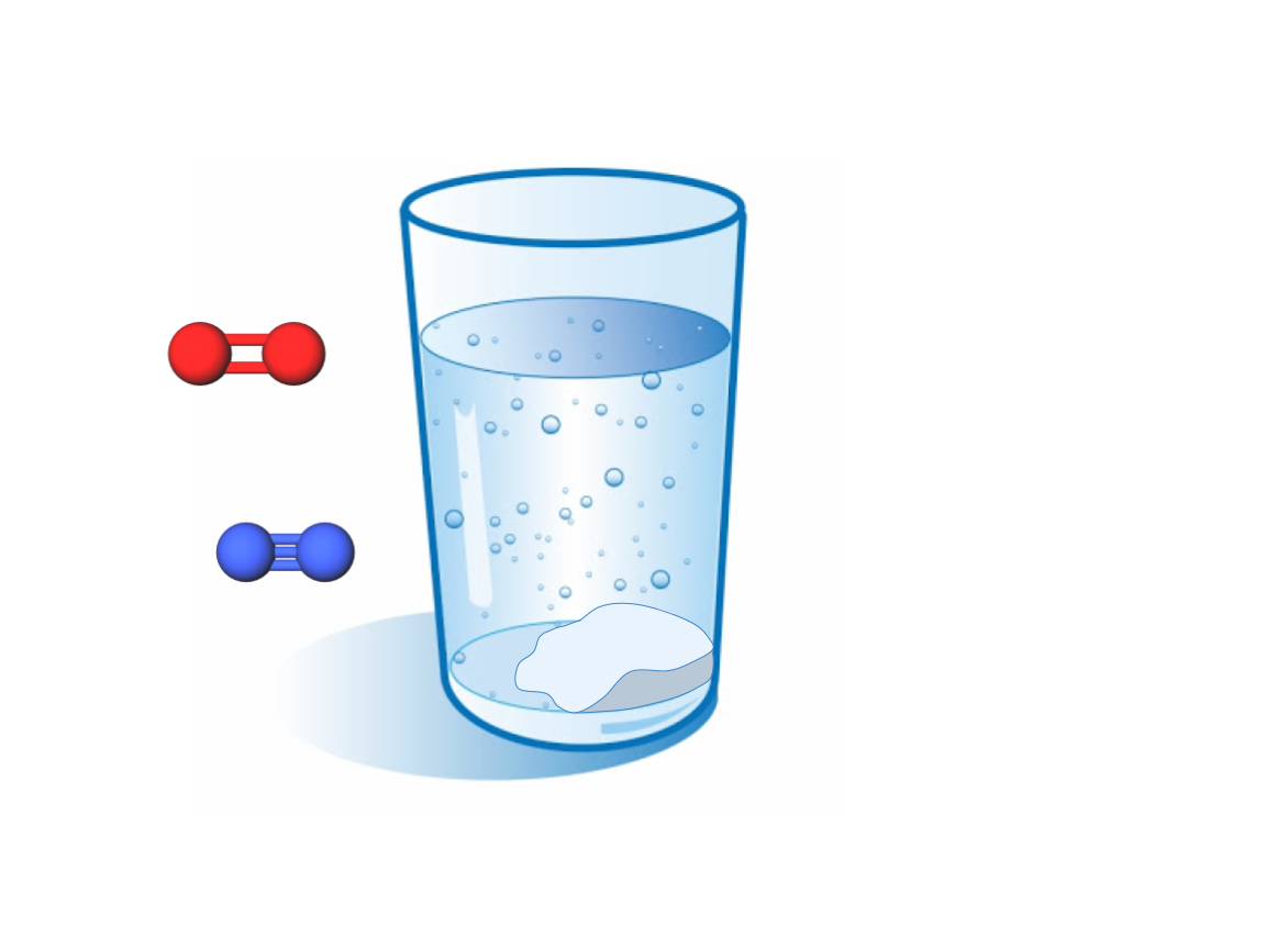 Air molecules